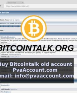 Buy Bitcointalk Account Senior, Hero, Legendary Member