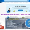 Buy Walmart Seller Account