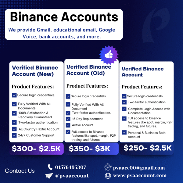 Buy Binance Account