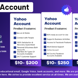 Buy Yahoo Accounts